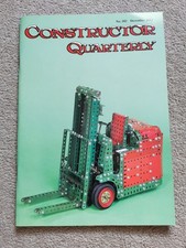 Revista Constructor Quarterly #102 Dic 2013 Meccano Erector Meccanoman