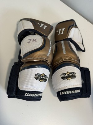 Used Warrior FRANCHISE Hockey Elbow Pads LG JUNIOR