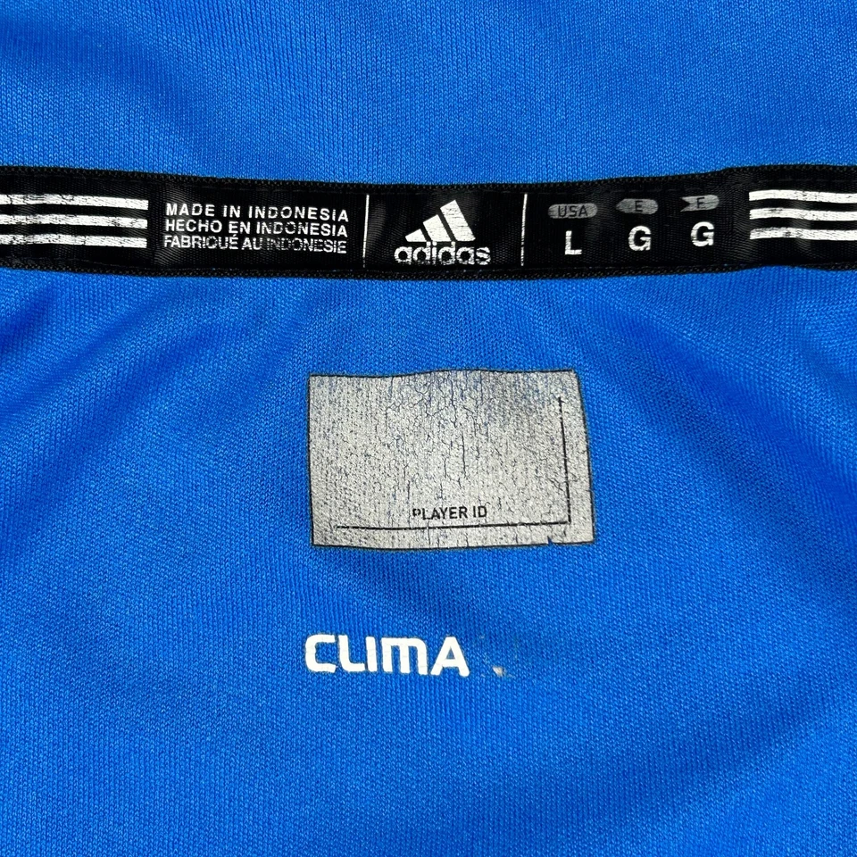 UCLA Bruins Jacket Mens Large Blue Adidas Player Team Issue Track Field Zip Logo - Image 2 of 4