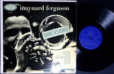 LP '56 US Original DG / BLUE Maynard Ferguson Dimensions (EmArcy MG 36044) Mono
