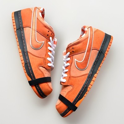 Nike SB Dunk Low Concepts Orange Lobster Sneaker FD8776-800 Men s 11