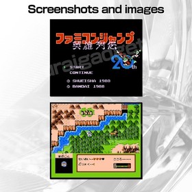 Famicom Jump: Hero Retsuden (The 16 Heroes) Nintendo Famicom / FC [Japanese NES]