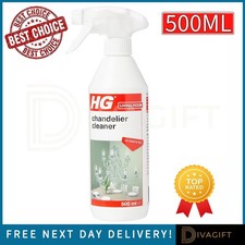 HG CHANDELIER SPRAY CLEANER 500ML SPOTLESS SHINING RESULTS CLEANS IN SITU NEW