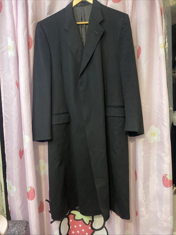 Gabardina de lana y cachemir tela Loro Piana, hecha en Italia MARCA: TED LAPIDUS Foto 4 de 4