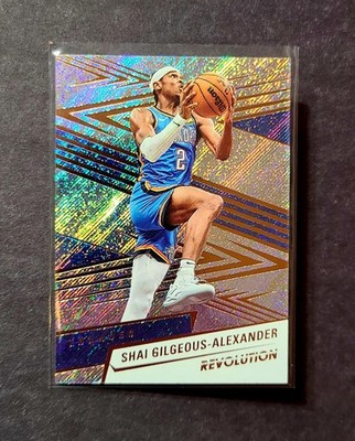 2024-2025 Panini Revolution Shai Gilgeous-Alexander Thunder #8 Storm Refractor