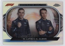 2022 Chrome Formula 1 Constructor Coalition Nicholas Latifi Alexander Albon 00gy