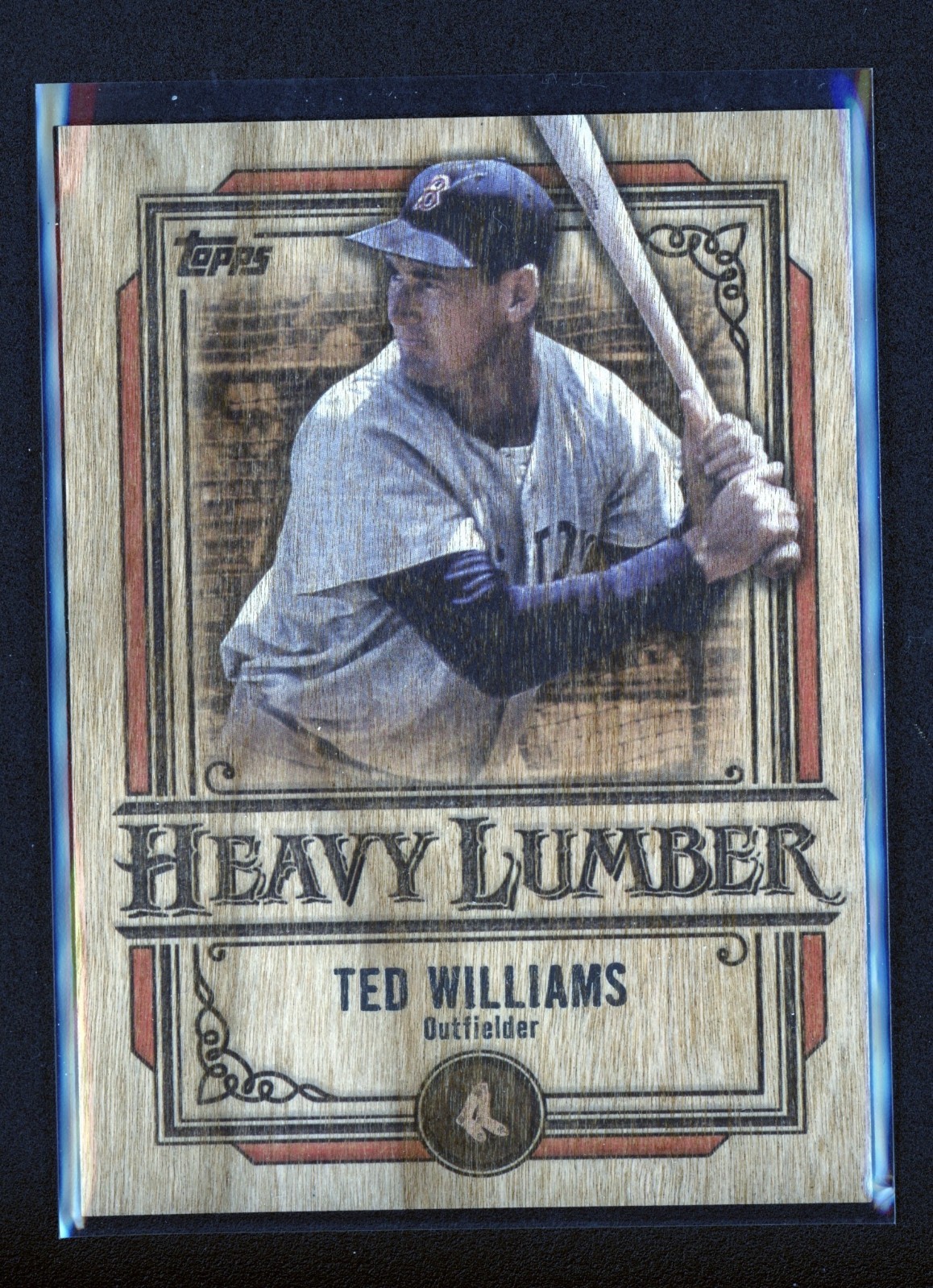 TED WILLIAMS Heavy Lumber insert 2025 Topps Update SSP Boston Red Sox #HL-50TED