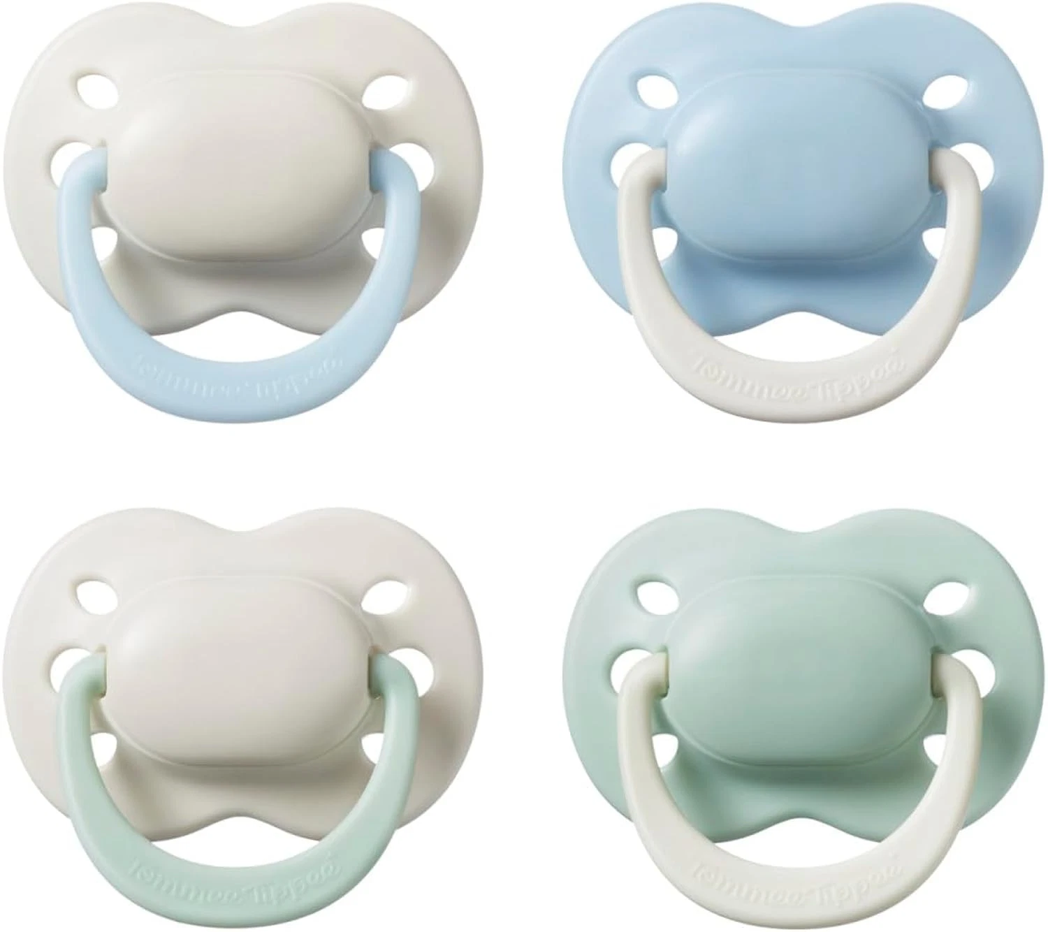 Tommee Tippee Newborn Soothers 0-2 Months Muted Matte Symmetrical Design BPA