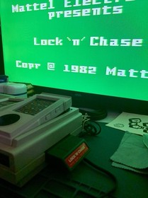 INTELLIVISION GAME LOT OF 5 DONKEY KONG  +BURGERTIME+MOUSE TRAP+L.N&rsquo;CHASE/LOCO-M