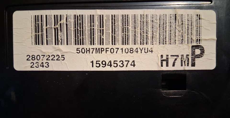 ✅ 02-09 Envoy Trailblazer Velocímetro Cuadro de Instrumentos Medidores con DIC Blanco Foto 2 de 2