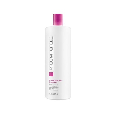 Paul Mitchell Super Strong Shampoo, Strengthens + 33.8 Fl Oz (Pack of 1) 