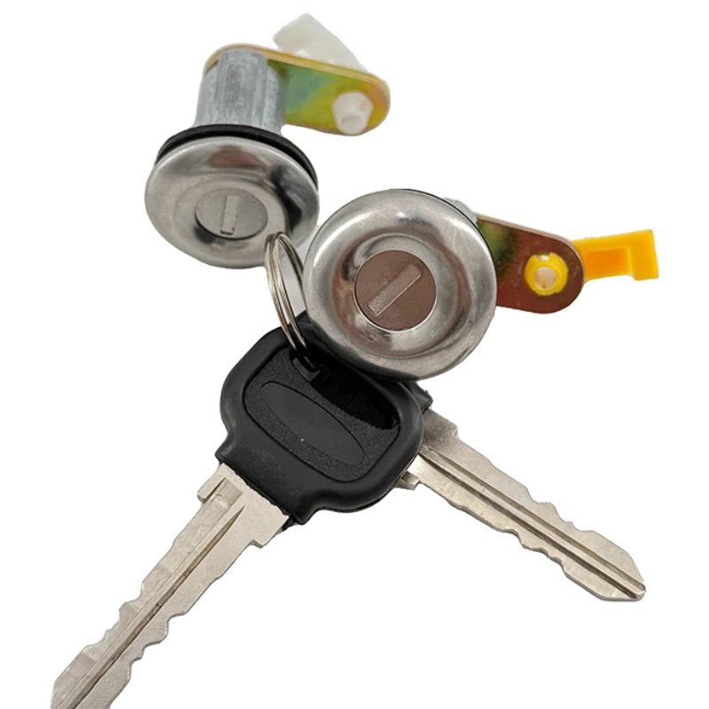 New 2Pcs Door Lock W/ Keys Fits For Mazda B2000 B2200 B2600 Festiva RX-7 - Image 4 of 4