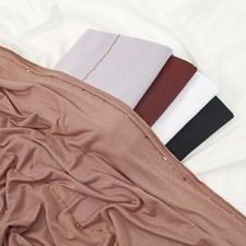 Modal Cotton Jersey Hijab Scarf with Rhinestones Women Stretch Muslim Shawl Wrap