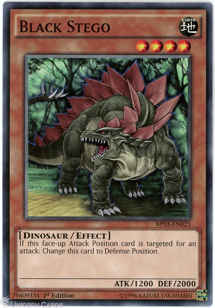 BP03-EN025 Black Stego : Common 1st Edition Mint YuGiOh Card