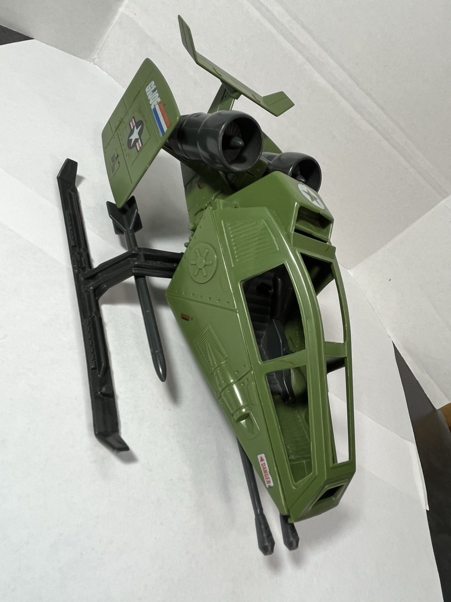 GI Joe 1988 Estrela Comandos Em Acao Jet Nave Brazil Dark Green