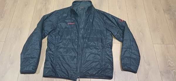 Men Mammut Windbreaker Black 42