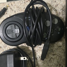 SEGA Genesis Console Bundle w/ 2 Controllers, Games, RF Cable & Power