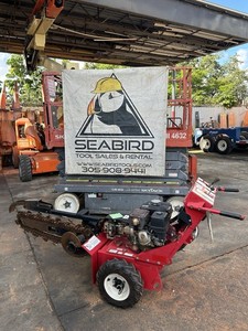 2019 Barreto 912 Self-Propelled Walk Behind Trencher Low Hours 317 Shipping Avai