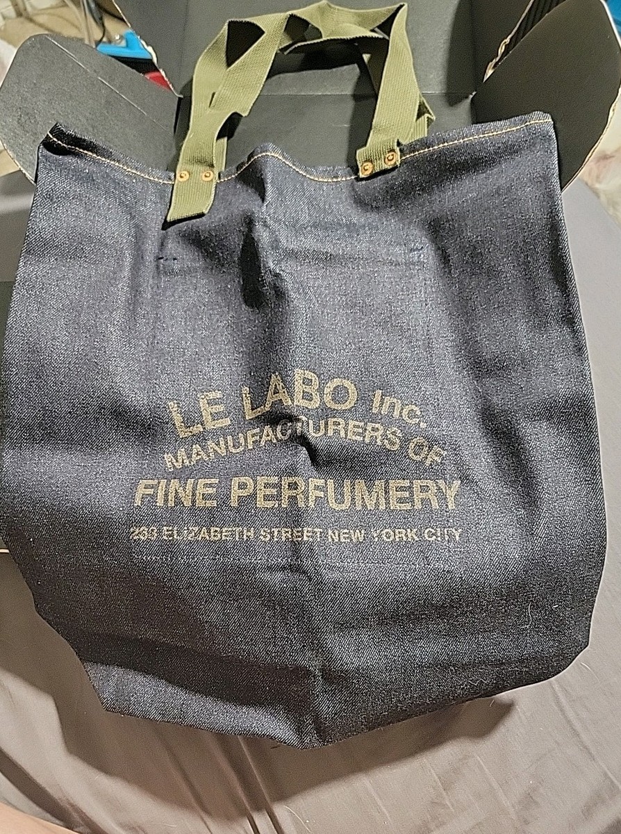 NEW! Le Labo New York Denim Tote Bag Blue Selvedge, Made in Japan