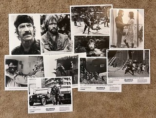 Set of 10 Missing In Action I II & III Movie Photos 8x10 Chuck Norris