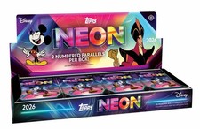 2026 Topps Disney Neon Hobby Box PREORDER CONFIRMED!   New, Sealed  QTY Avail