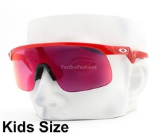 Oakley Youth Sunglasses Resistor XS OJ9010-0223 Redline Prizm Road Kids Size