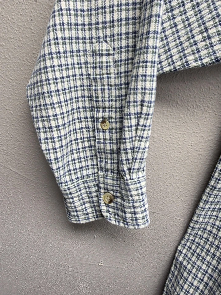 Eclipse Shirt Mens XL Plaid Button Down Long Sleeve Pocket Casual Workwear - Image 3 of 4