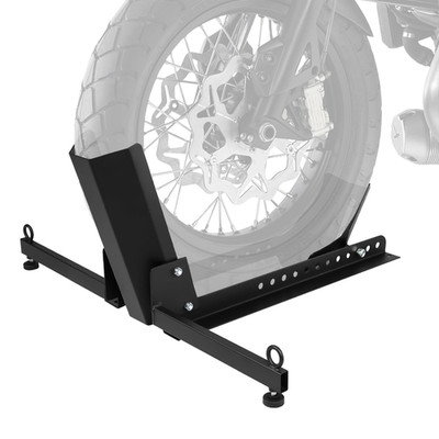 Donext Motorcycle Front Tire Chock Adjustable Motorcycle Wheel Chock 1500 Lbs