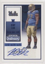2016 Contenders Draft Picks College Ticket Blue Foil Kenny Clark #170 Auto 0j7g