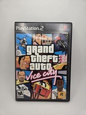 Grand Theft Auto: Vice City (Sony PlayStation 2, 2002) CIB Map/Poster Included