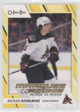 2023-24 O-Pee-Chee Marquee Rookie Yellow Border Michael Kesselring #571 e9p