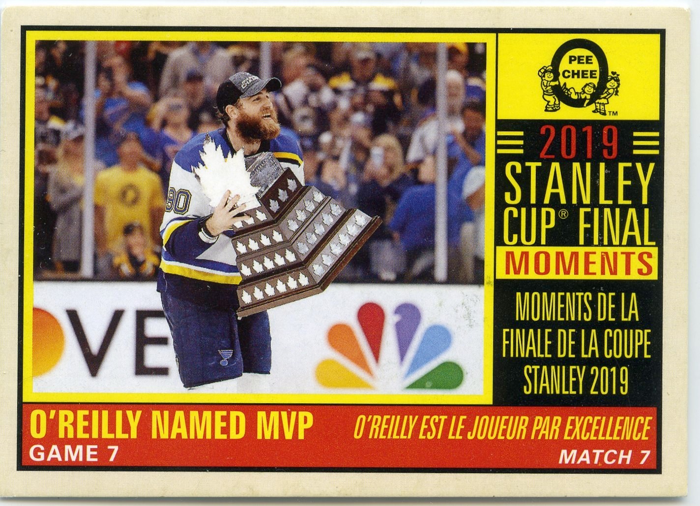 2019-20 O-Pee-Chee '19 Stanley Cup Final Moments #11 Ryan O'Reilly