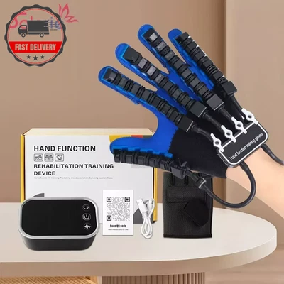 Linke & rechte Hand Finger Rehabilitation Trainingsgerät Roboter Handschuhe Schlaganfall Hemiplegie