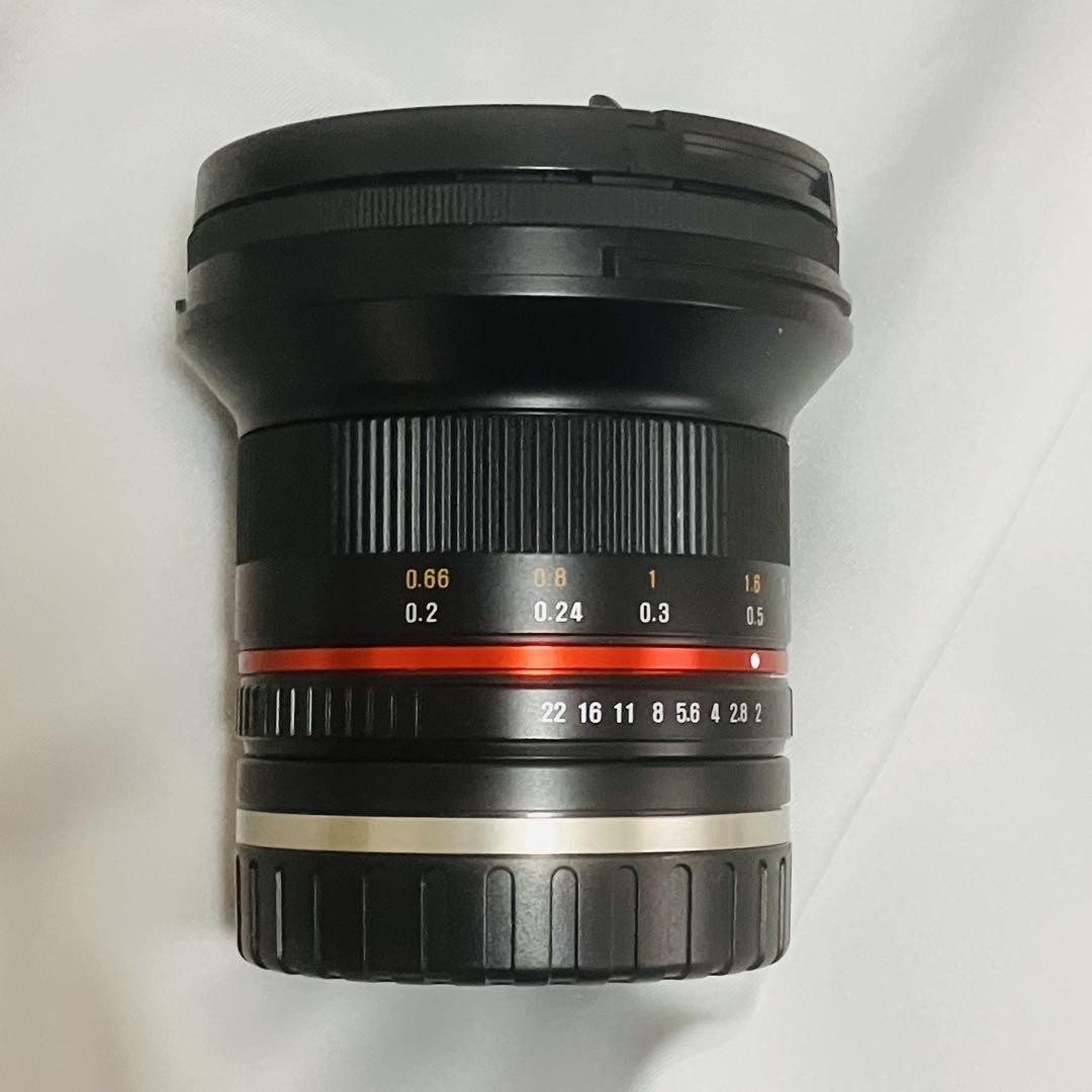 Samyang 12mm F2.0 NCS CS M Mount Lens, Canon Fit, Sharp