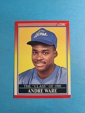 Andre Ware 1990 Score Football Card # 607 J1858