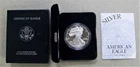 1999-P SILVER EAGLE DOLLAR PROOF COIN WITH ORIGINAL US MINT PACKAGING & COA