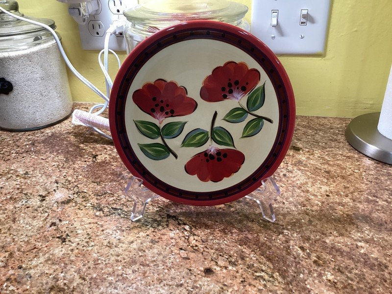 Tabletops Lifestyles GOYA Hand Painted 8.25" Trivet