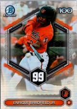 2026 Bowman Scouts Top 100 Enrique Bradfield Jr. #BTP-99 Orioles