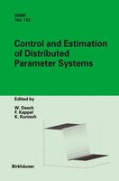 Wolfgang Desch (U. A.) | Control And Estimation Of Distributed Parameter Systems