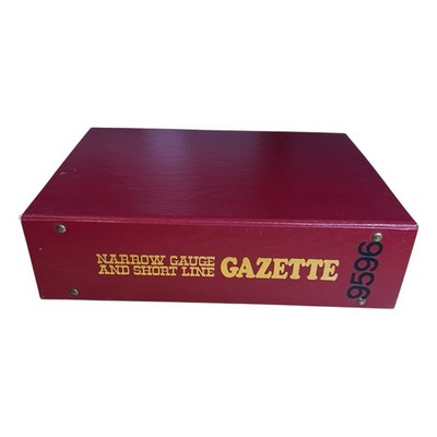Narrow Gauge & Short Line Gazette Railroad Magazine Bound Volume 1995-1996 Set