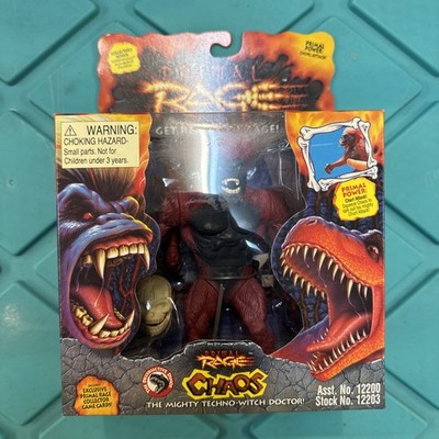 Vintage Primal Rage CHAOS Action Figure Playmates 1994 NIB