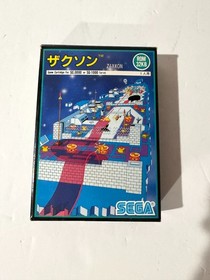 Zaxxon Sega SG-1000 Mark III Master System IN BOX Japan Import US Seller TESTED