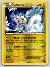 Pachirisu - 37/116 - MP - PLF - Reverse Holo Plasma Freeze