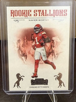 2024 Panini Contenders - Rookie Stallions Xavier Worthy #7 Bronze (RC)