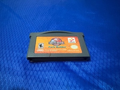 Jurassic Park III: Park Builder - Game Boy Advance GBA Game tested and working