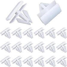 20PCS Rocker Panel Moulding Rivets Clips, Durable Nylon Fasteners, Universal
