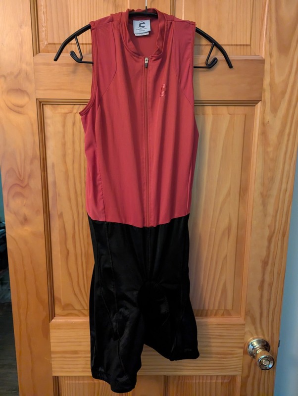 Cannondale One Piece Bike Shorts/Sleeveless Shirt - Worn Once - M