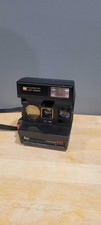 Polaroid 600 Land Camera Autofocus 660 Instant Film Camera Black