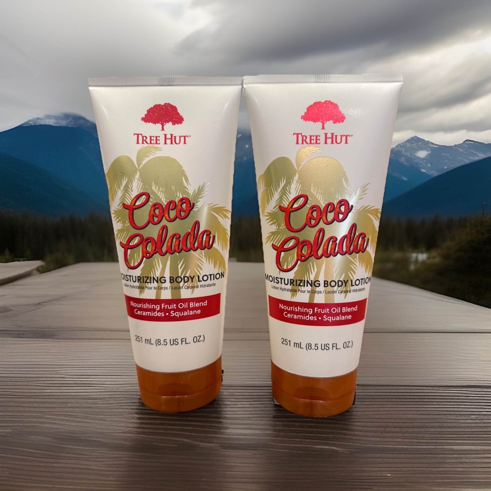 Tree Hut Coco Colada Moisturizing Body Lotion Bundle of 2 Lot