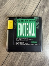 John Madden Football Sega Genesis 1990 EA Sports Cartridge Only